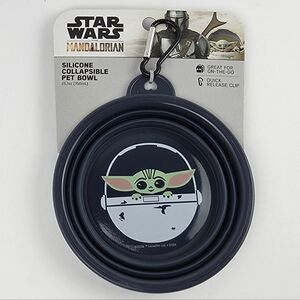 Star Wars Grogu Collapsible Pet Bowl